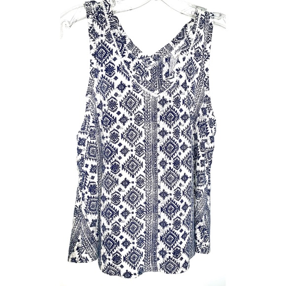 Lucky Brand Tops - 🌸3/$16🌸 lucky aztec cotton top